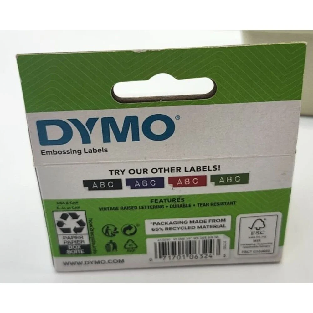 Dymo 1550 embossed